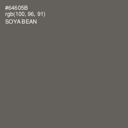 #64605B - Soya Bean Color Image